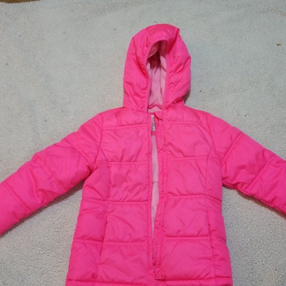 healthtex Other - Hot pink Healhtex zip up heavy coat with hoodie